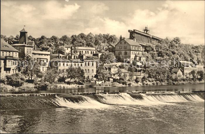 Bad Koesen partie am Saalewehr