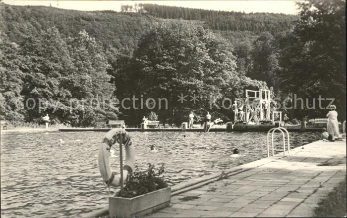 Schwarzburg Thueringer Wald Schwimmbad
