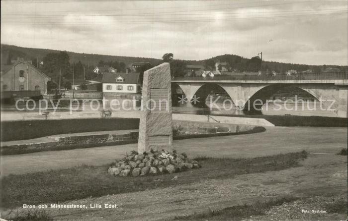 Lilla Edet Bron och Minnesstenen