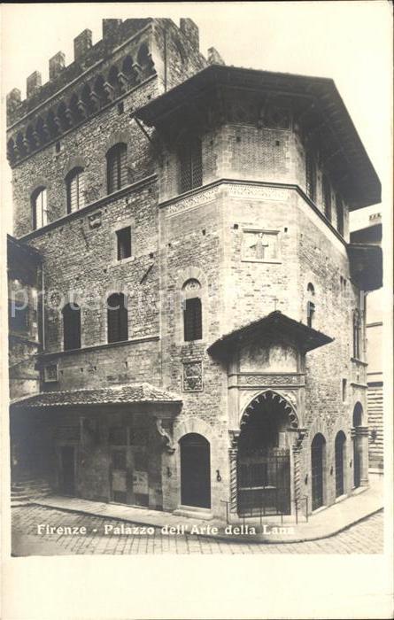 Firenze Florenz Palazzo dell Arte Lana