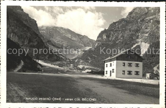 Dolomiten Rifuio Pederue