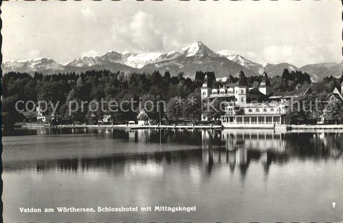 Velden Woerthersee Schlosshotel Mittagskogel
