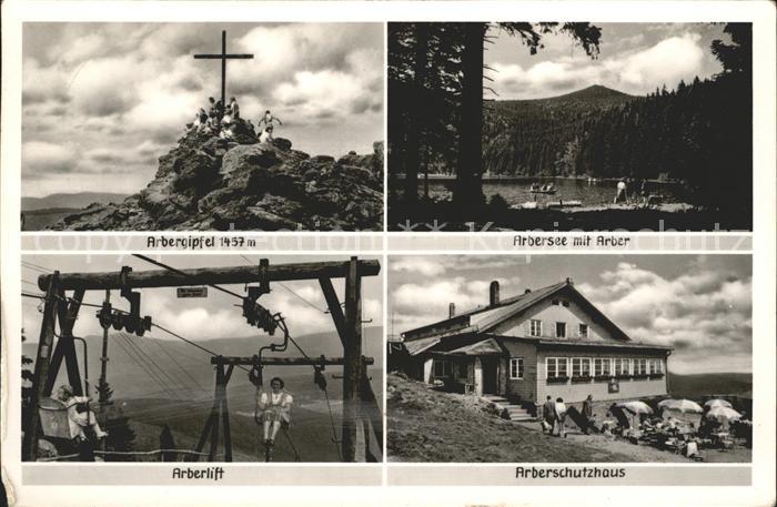 Zwiesel Niederbayern Arber Arbersee Arbergipfel