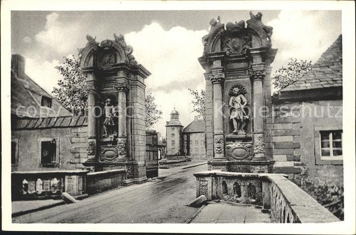 Hoexter Weser Toreingang Schloss Corvey