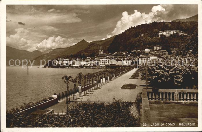 Bellagio Lago di Como Promenade
