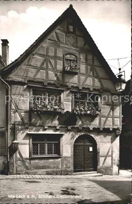 Marbach Neckar Schillers Geburtshaus