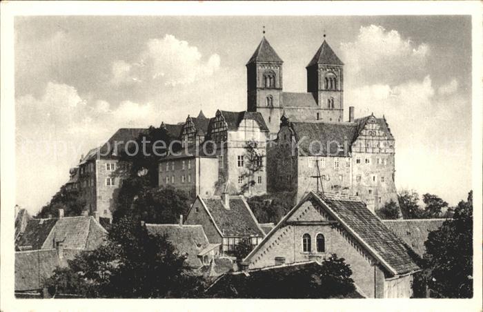 Quedlinburg Harz Schloss Dom