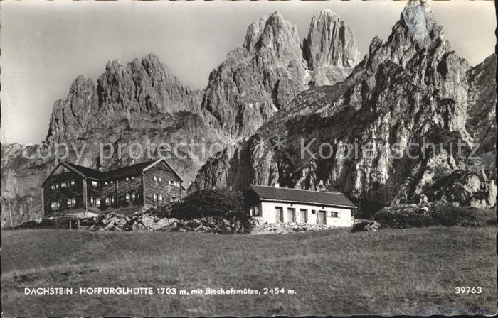 Dachstein Steiermark Hofpuerglhuette Bischofsmuetze