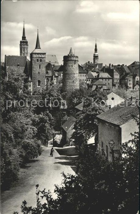 Bautzen Sachsen Blick vom Schalenweg