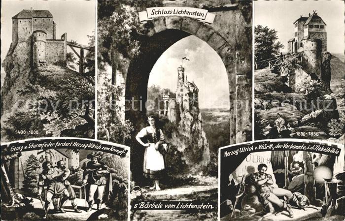 Lichtenstein Wuerttemberg Schloss Lichtenstein