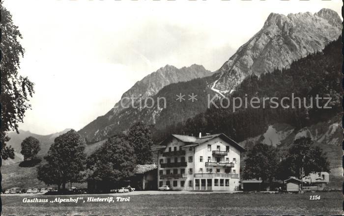 Hinterriss Tirol Gasthaus Alpenhof