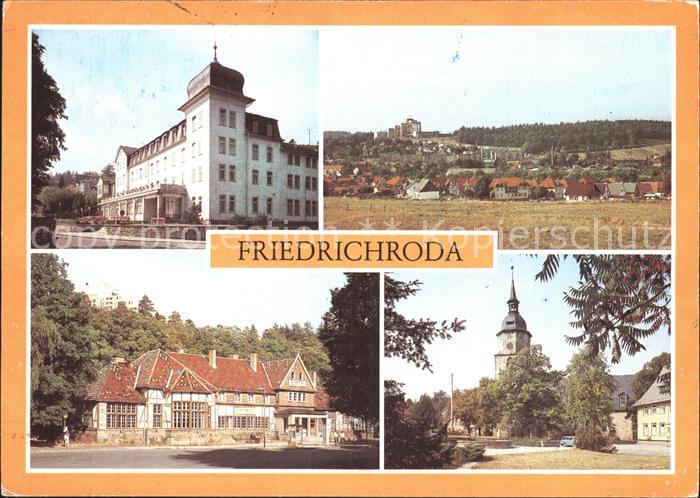 Friedrichroda FDGB- Erholungsheim Hermann Danz Kirchplatz