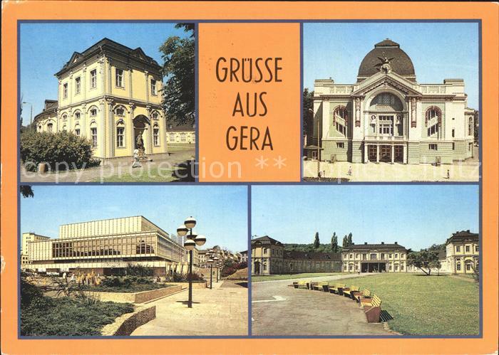 Gera Orangerie Theater Haus der Kultur