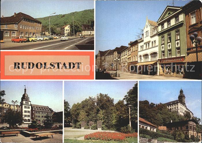 Rudolstadt Stadtteil Schwarza Thaelmannstrasse Rathaus