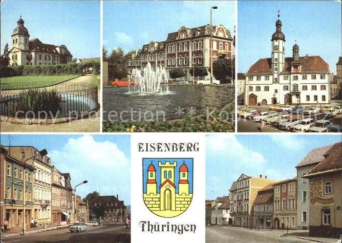 Eisenberg Thueringen Schlosskirche Platz der Republik Rathaus