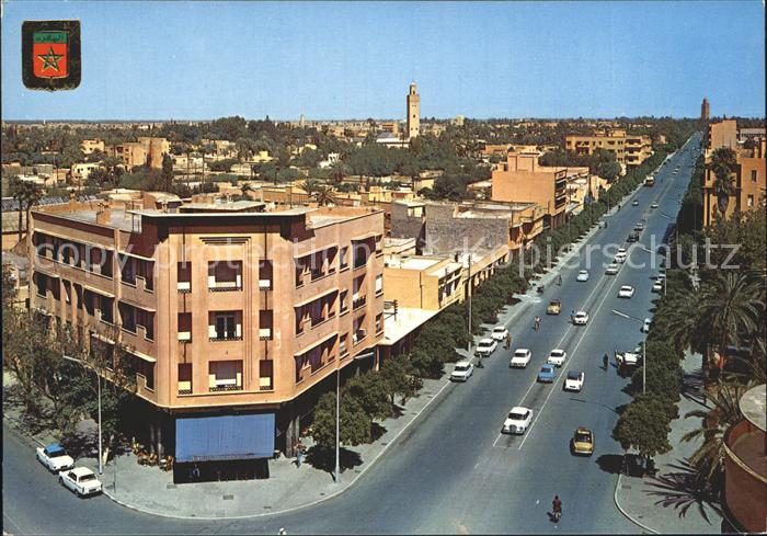 Marrakech Marrakesch Mohamed V Avenue