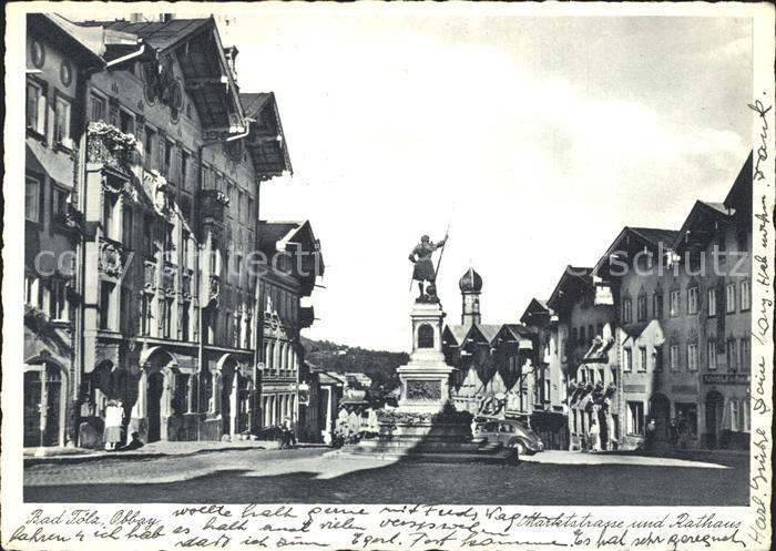 Bad Toelz Marktstrasse Rathaus
