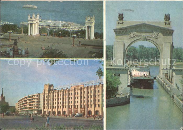 Wolgograd Schleuse Hotel