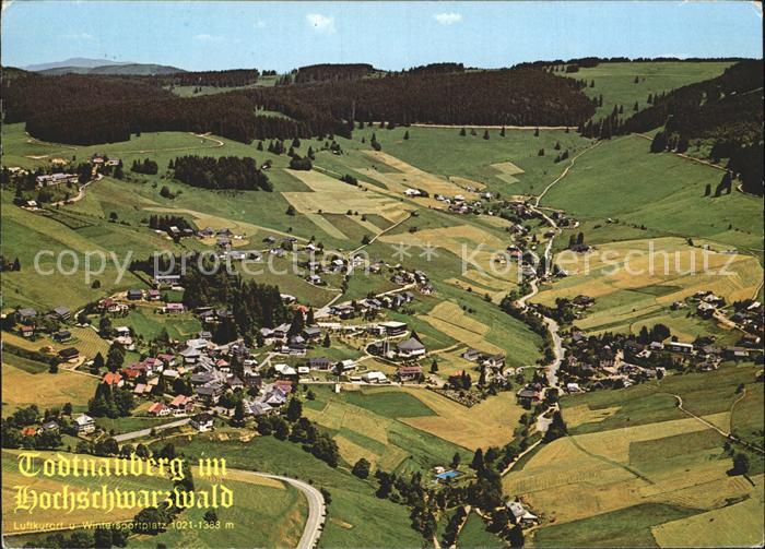 Todtnau Schwarzwald BW Fliegeraufnahme
