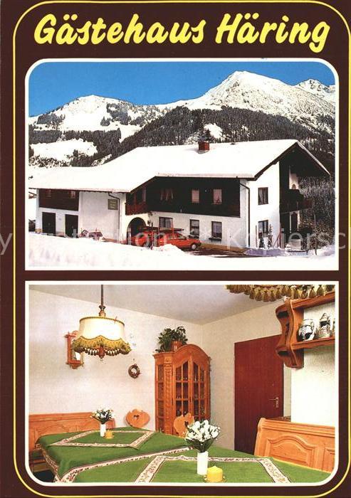 Mittelberg Kleinwalsertal Gaestehaus Haering