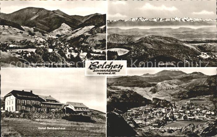 Belchen Baden Hotel Belchenhaus Schoenau Alpenblick