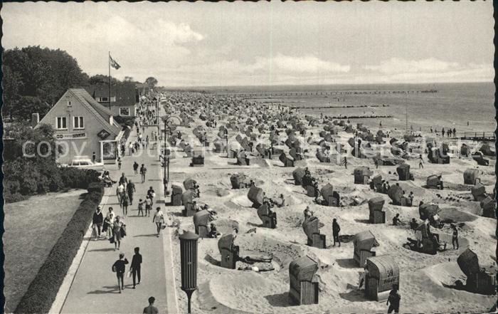 Groemitz Ostseebad Strand Promenade
