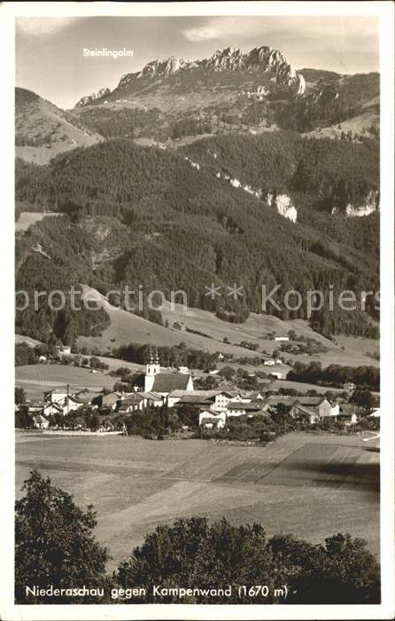 Niederaschau Chiemgau mit Kampenwand