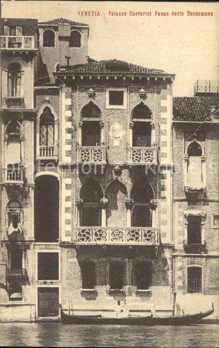 Venezia Venedig Palazzo Contarini Fasand detto Desdemona