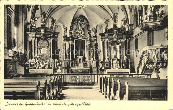 Neviges Velbert Gnadenkirche innen