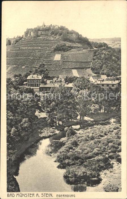 Bad Muenster Stein Ebernburg mit Ebernburg