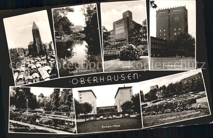 Oberhausen Hauptbahnhof Schlosss Europahaus