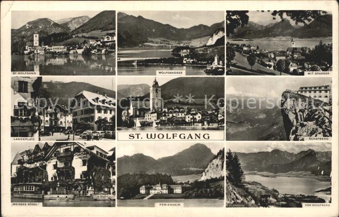 St Wolfgang Wolfgangsee Schafberg Wolfgangsee