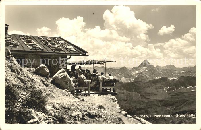 Nebelhorn Gipfelhuette