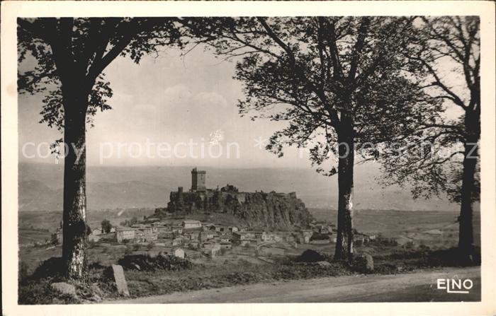 Polignac Haute-Loire avec Route Nationale