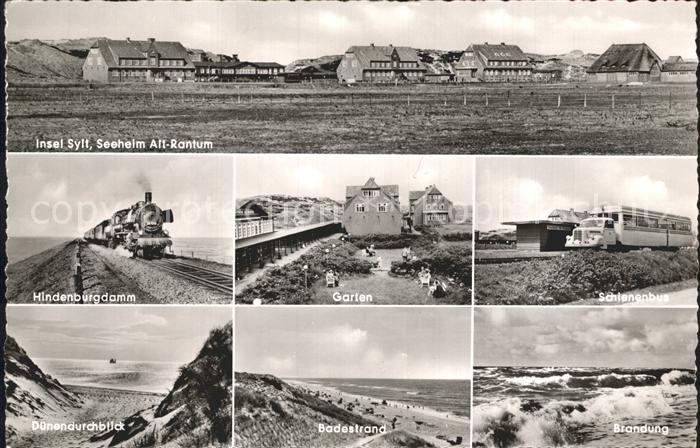 Rantum Sylt Seeheim Hindenburgdamm Strand