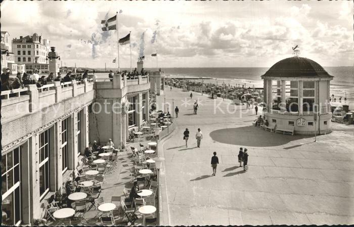 BORKUM Nordseebad Niedersachsen Kurpromenade