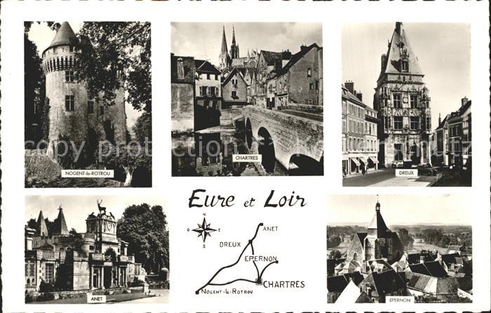 Dreux Eure Loir Chartres Anet Epernon