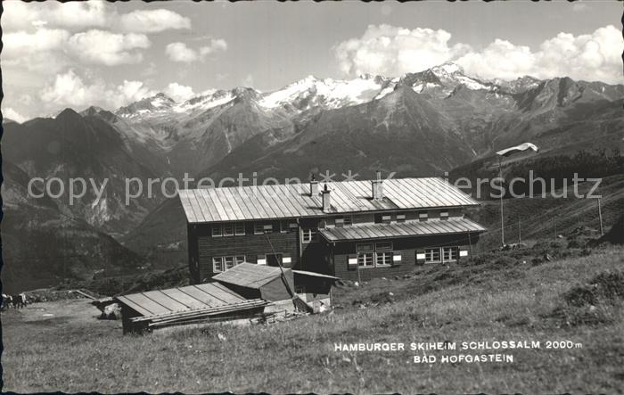 Bad Hofgastein Hamburger Skiheim Schlossalm