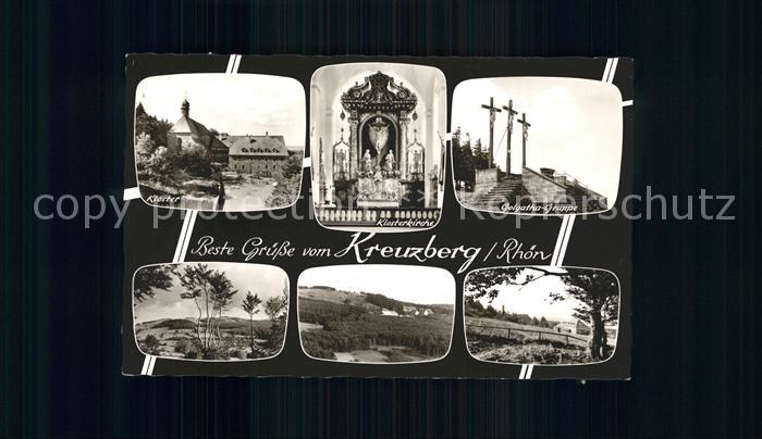 Kreuzberg Rhoen Klosterkirche Golgatha-Gruppe