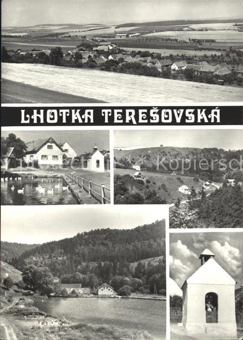 Tschechische Republik Teresovska Kapelle See