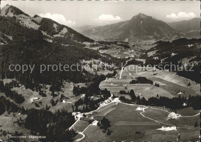 Gunzesried Fliegeraufnahme Saegegebiet