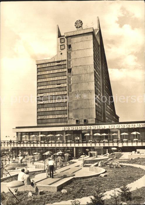 Oberhof Thueringen Interhotel Panorama Minigolf