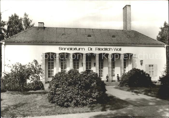 Bad Klosterlausnitz Sanatoriim Dr. Friedrich Wolf