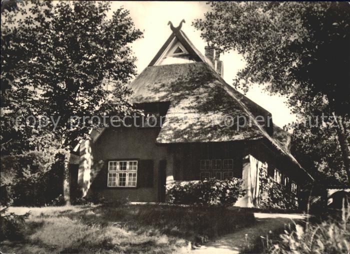 Ahrenshoop Ostseebad Kuenstlerkaten