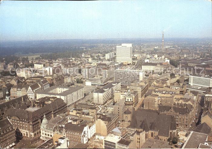 LEIPZIG Sachsen Fliegeraufnahme