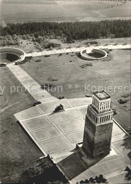 Buchenwald Weimar Fliegeraufnahme Mahn- und Gendenkstaette