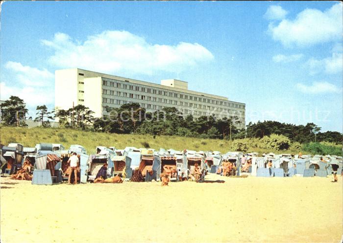 Zinnowitz Ostseebad Strand Ferienheim IG-Wismut