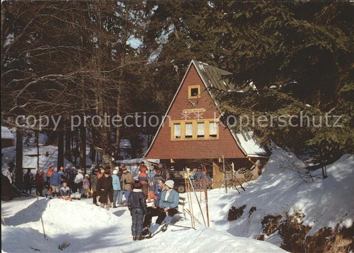 Masserberg Werraquellenbaude Langlauf