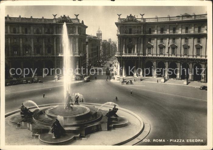 Roma Rom Piazza Esedra