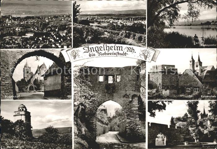 Ingelheim Rhein Rhein Kaiserpfalz Burgkirche